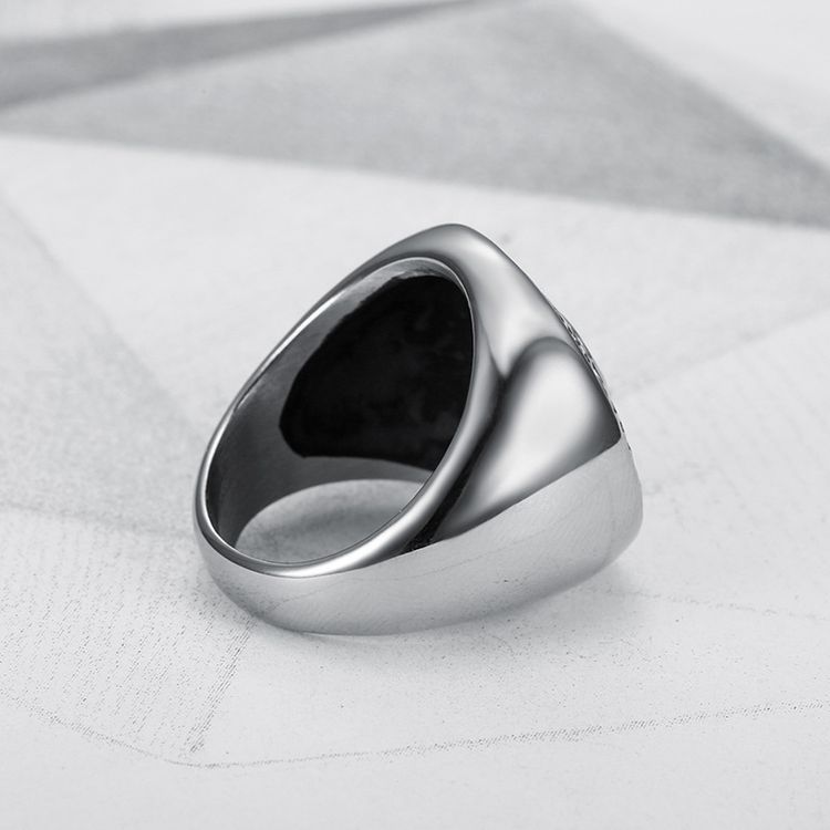 Wholesale Vintage Viking Men's Ring Celtic Stainless Steel Ring | EaseWholesale 2