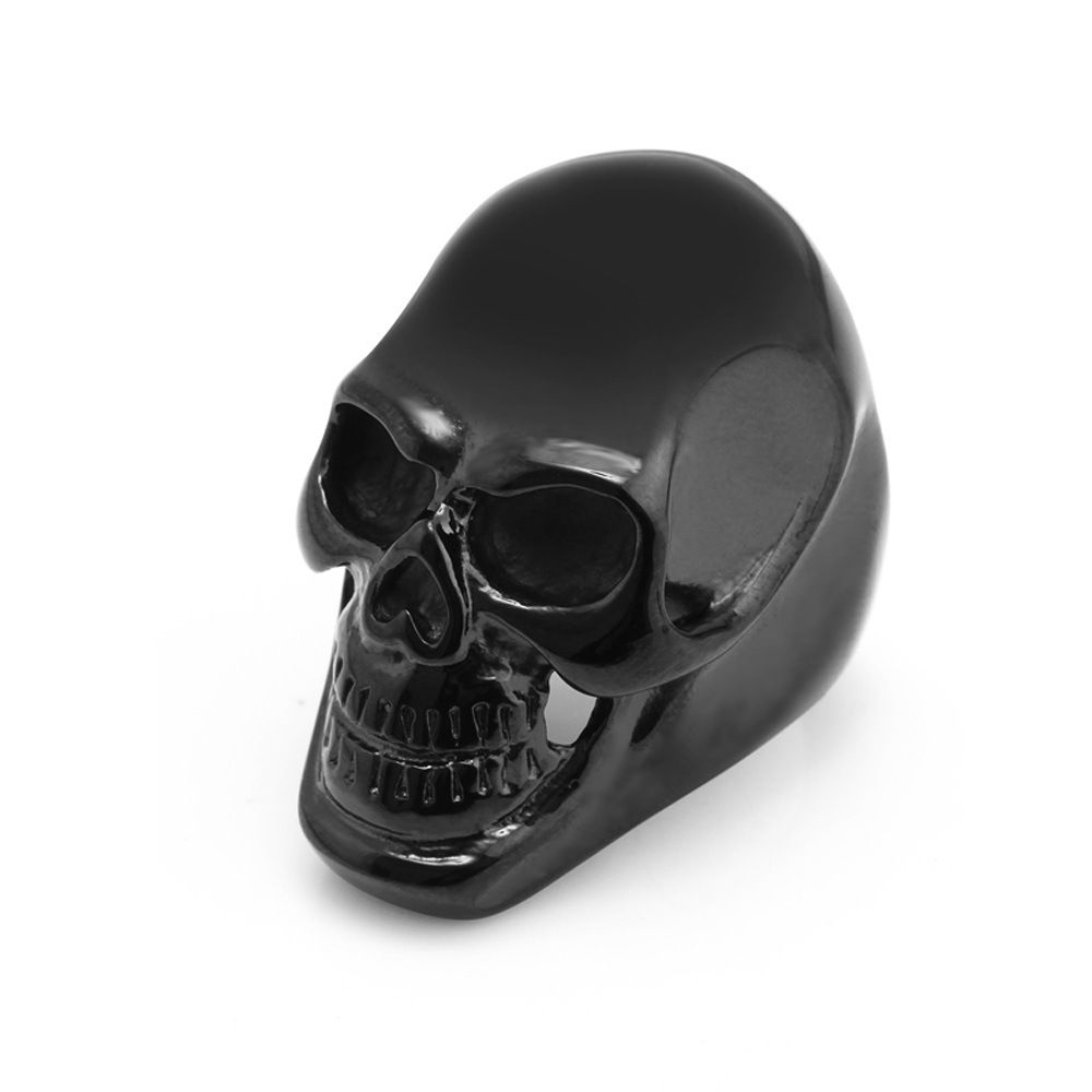 Vintage Punk Skull Ring Titanium Steel Men's Ring Wholesale | EaseWholesale 2 Vintage Punk Skull Ring Titanium Steel Men's Ring Wholesale | EaseWholesale 2