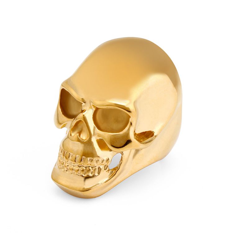 Vintage Punk Skull Ring Titanium Steel Men's Ring Wholesale | EaseWholesale 5 Vintage Punk Skull Ring Titanium Steel Men's Ring Wholesale | EaseWholesale 5