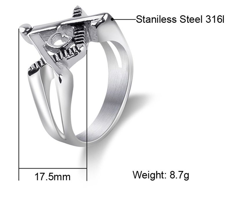 Vintage Stainless Steel Men's Ring Cast Titanium Jewelry | EaseWholesale 2 Vintage Stainless Steel Men's Ring Cast Titanium Jewelry | EaseWholesale 2