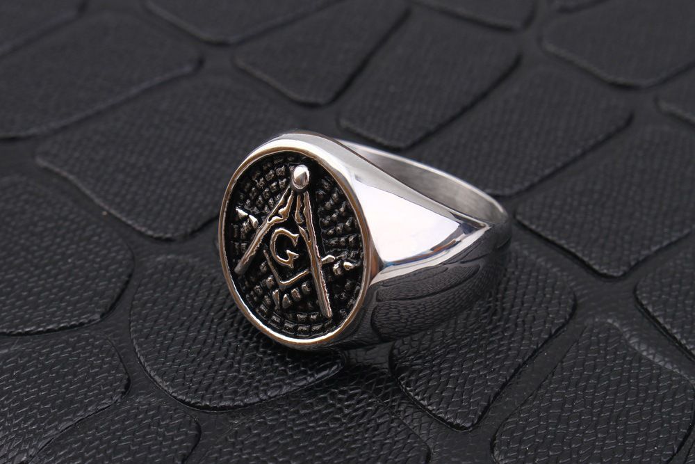 Wholesale Vintage Punk Titanium Men's Ring | EaseWholesale 3
