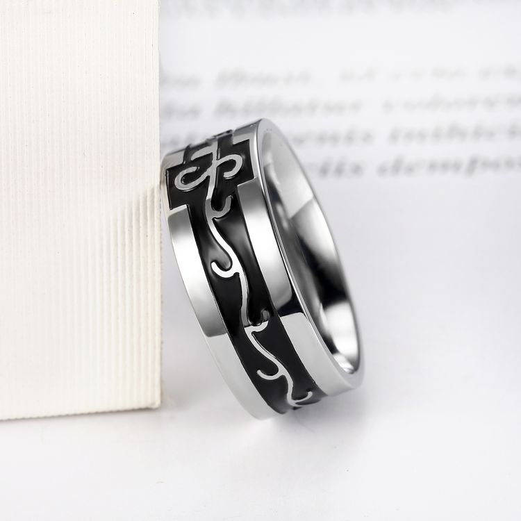 Stainless Steel Bully Men's Dragon Titanium Ring | EaseWholesale 2 Stainless Steel Bully Men's Dragon Titanium Ring | EaseWholesale 2