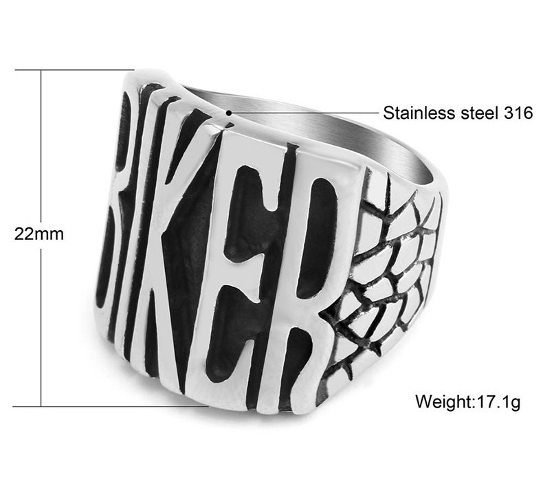 Stainless steel men's fashion ring creative casting ring wholesale | EaseWholesale 2