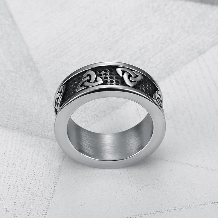 Vintage Viking Celtic Stainless Steel Men's Ring | EaseWholesale 1 Vintage Viking Celtic Stainless Steel Men's Ring | EaseWholesale 1
