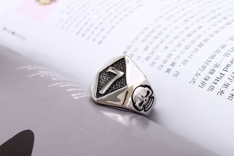 Retro Punk Skull Stainless Steel Men's Ring Number 7 | EaseWholesale 4 Retro Punk Skull Stainless Steel Men's Ring Number 7 | EaseWholesale 4