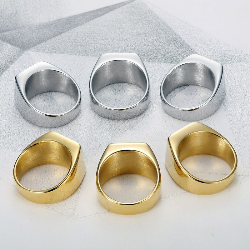 Wholesale Cool gemstone diamond glossy ins style men titanium steel ring | EaseWholesale 2 Wholesale Cool gemstone diamond glossy ins style men titanium steel ring | EaseWholesale 2