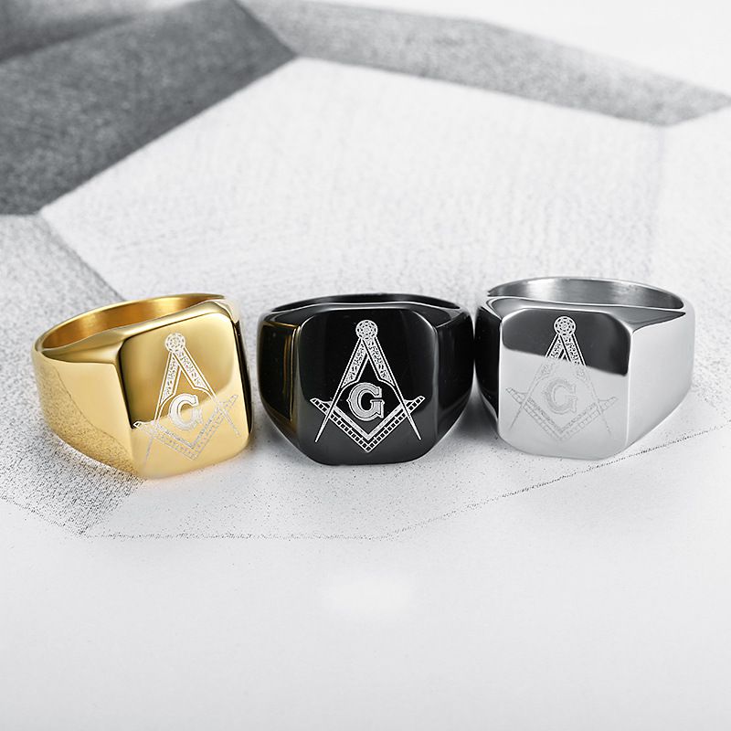 Vintage ins style men's stainless steel cast ring Wholesale | EaseWholesale 3 Vintage ins style men's stainless steel cast ring Wholesale | EaseWholesale 3