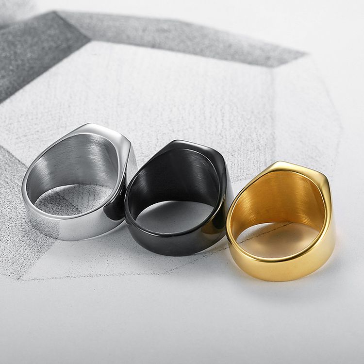 Vintage ins style men's stainless steel cast ring Wholesale | EaseWholesale 4 Vintage ins style men's stainless steel cast ring Wholesale | EaseWholesale 4