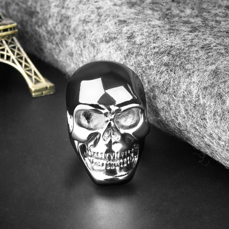 Vintage Punk Stainless Steel Skull Men's Ring | EaseWholesale 1 Vintage Punk Stainless Steel Skull Men's Ring | EaseWholesale 1