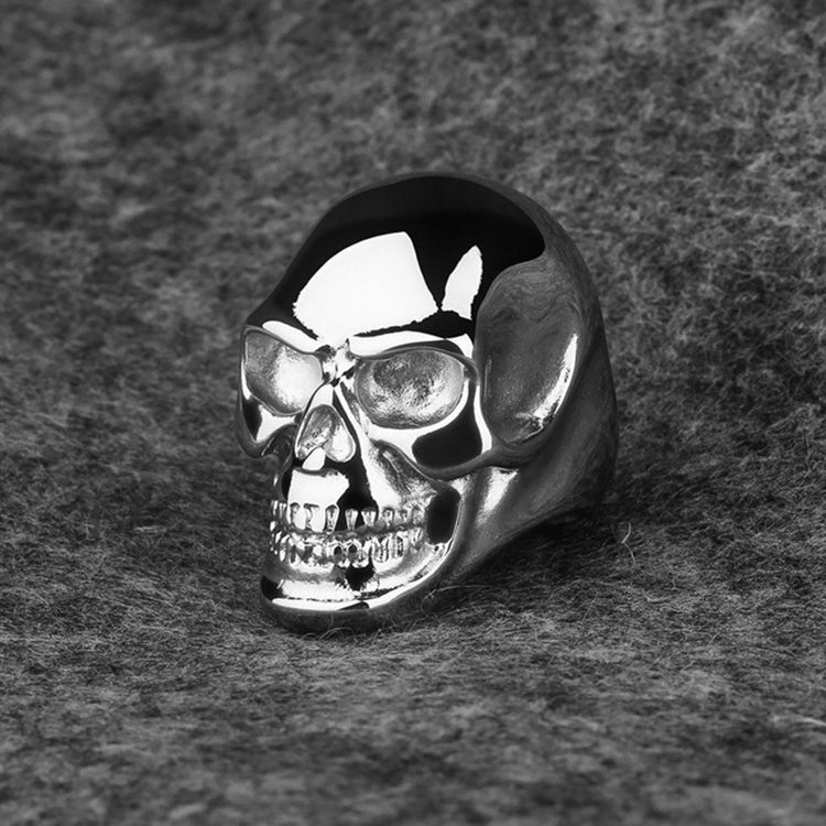 Vintage Punk Stainless Steel Skull Men's Ring | EaseWholesale 2 Vintage Punk Stainless Steel Skull Men's Ring | EaseWholesale 2
