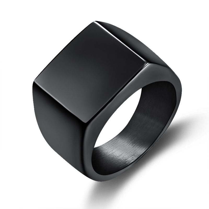 Wholesale Stylish Glossy Men's Stainless Steel Ring | EaseWholesale 0 Wholesale Stylish Glossy Men's Stainless Steel Ring | EaseWholesale 0