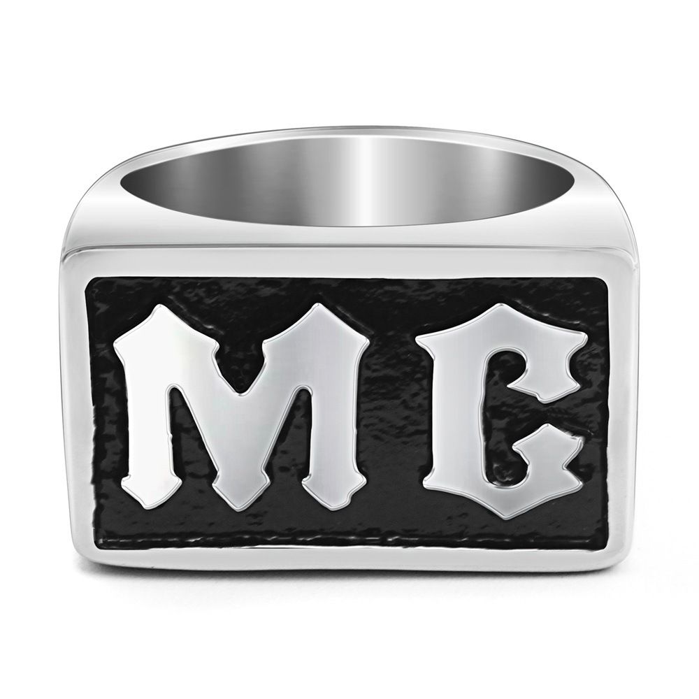 Wholesale Men's Alphabet Titanium Steel Ring Ancient Fashion | EaseWholesale 0 Wholesale Men's Alphabet Titanium Steel Ring Ancient Fashion | EaseWholesale 0