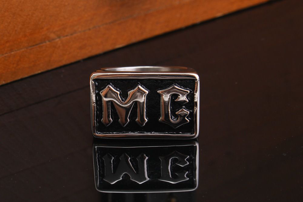 Wholesale Men's Alphabet Titanium Steel Ring Ancient Fashion | EaseWholesale 2 Wholesale Men's Alphabet Titanium Steel Ring Ancient Fashion | EaseWholesale 2
