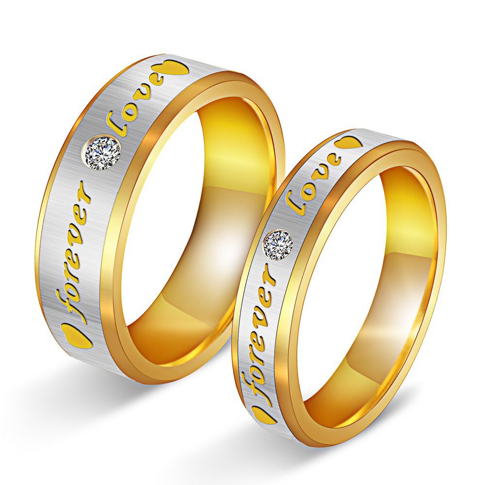 Factory Jewelry Wholesale Fashion Romantic Couple Ring Titanium Ring Stainless Steel Accessories | EaseWholesale 0 Factory Jewelry Wholesale Fashion Romantic Couple Ring Titanium Ring Stainless Steel Accessories | EaseWholesale 0