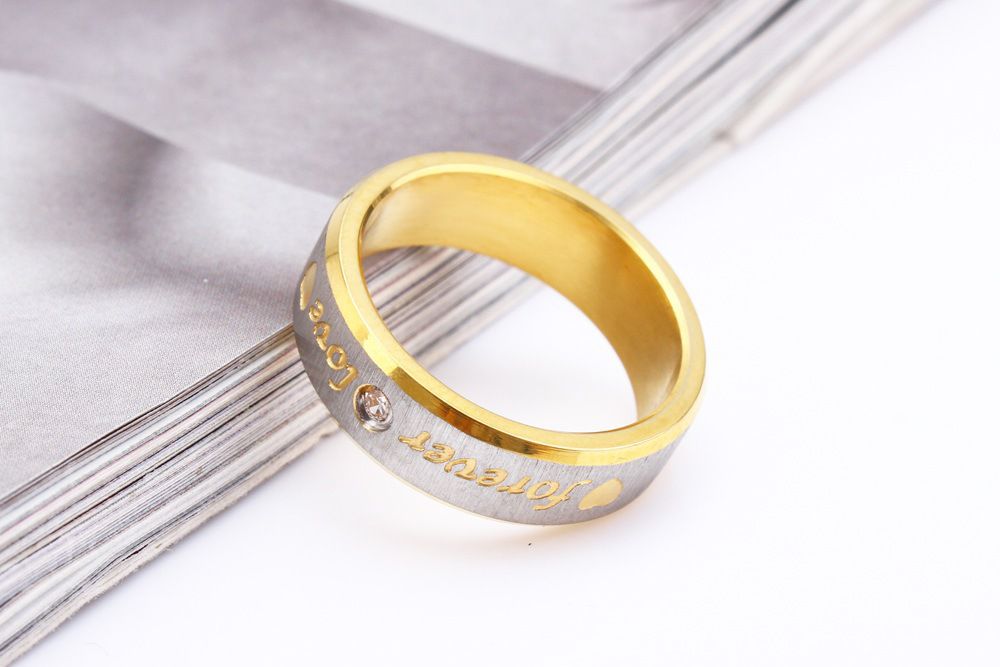 Factory Jewelry Wholesale Fashion Romantic Couple Ring Titanium Ring Stainless Steel Accessories | EaseWholesale 3 Factory Jewelry Wholesale Fashion Romantic Couple Ring Titanium Ring Stainless Steel Accessories | EaseWholesale 3