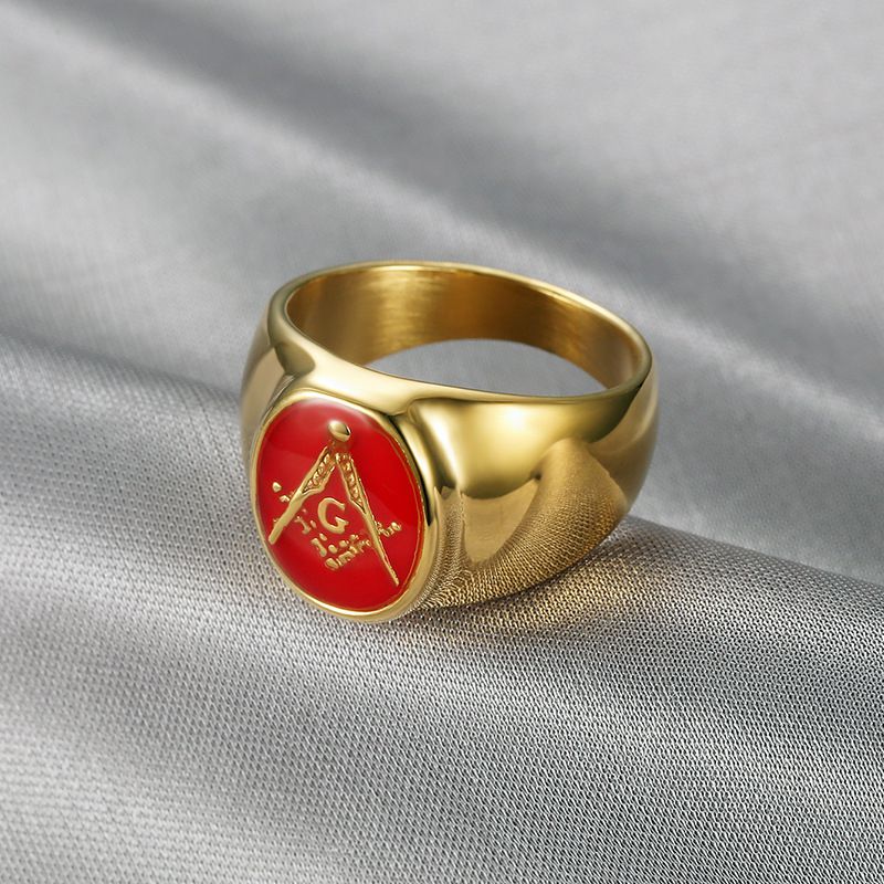 Creative Minimalist Men's Ring Vintage Street Titanium Ring Wholesale | EaseWholesale 2 Creative Minimalist Men's Ring Vintage Street Titanium Ring Wholesale | EaseWholesale 2