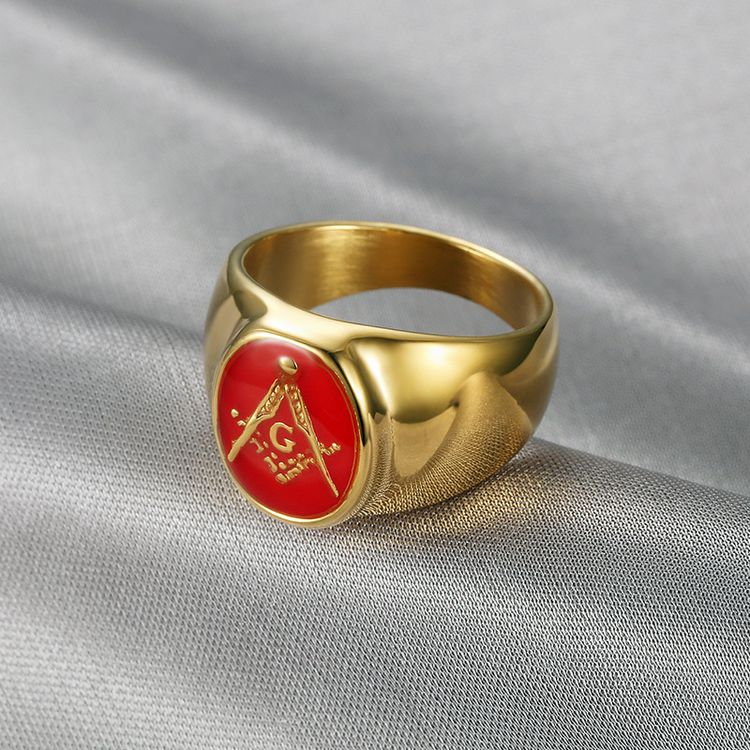 Creative Minimalist Men's Ring Vintage Street Titanium Ring Wholesale | EaseWholesale 2 Creative Minimalist Men's Ring Vintage Street Titanium Ring Wholesale | EaseWholesale 2
