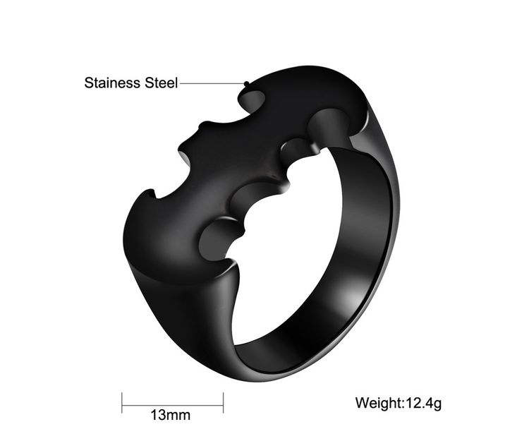 Street Fashion Retro Cool Bat Titanium Ring Wholesale | EaseWholesale 5 Street Fashion Retro Cool Bat Titanium Ring Wholesale | EaseWholesale 5