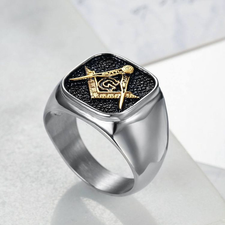 Hip Hop Classic Men's Ring Vintage Wholesale Titanium Ring | EaseWholesale 2 Hip Hop Classic Men's Ring Vintage Wholesale Titanium Ring | EaseWholesale 2