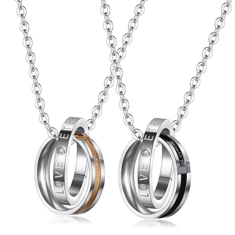 New fine cross double circle pendant titanium steel couple necklace Wholesale | EaseWholesale 0 New fine cross double circle pendant titanium steel couple necklace Wholesale | EaseWholesale 0