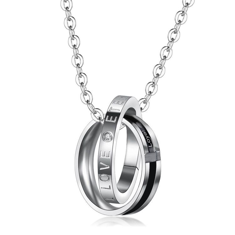New fine cross double circle pendant titanium steel couple necklace Wholesale | EaseWholesale 3 New fine cross double circle pendant titanium steel couple necklace Wholesale | EaseWholesale 3