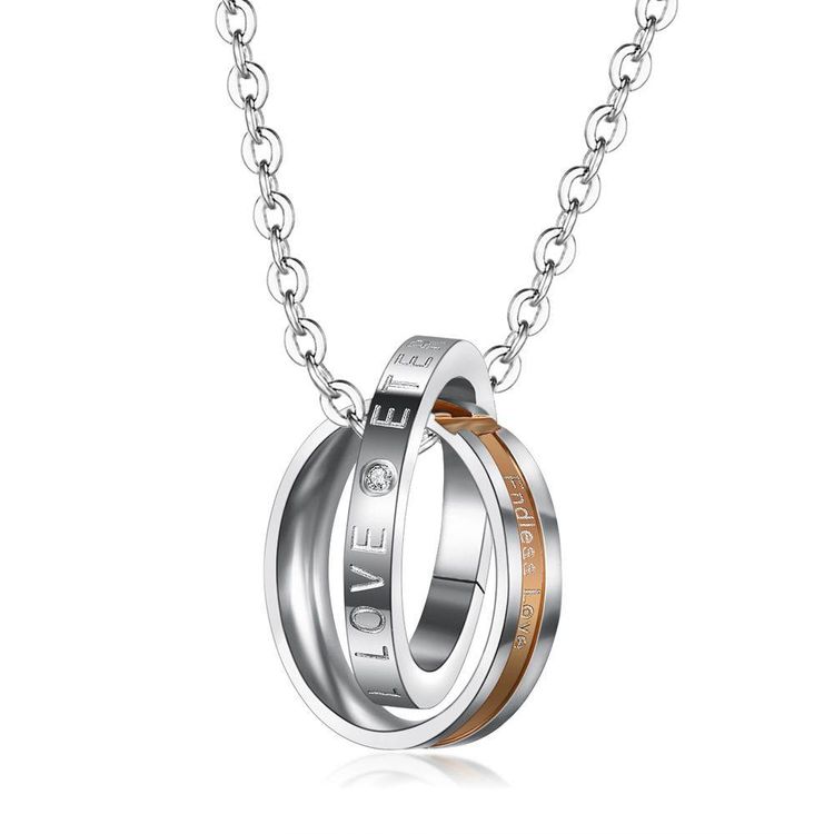 New fine cross double circle pendant titanium steel couple necklace Wholesale | EaseWholesale 4 New fine cross double circle pendant titanium steel couple necklace Wholesale | EaseWholesale 4