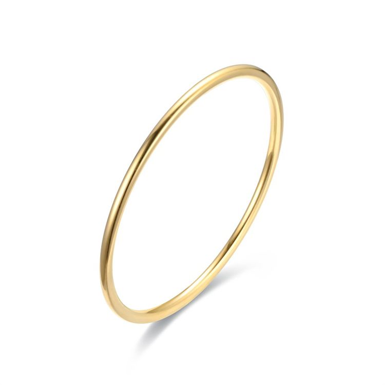 Fashion Sand Gold Plated Round Titanium Stainless Steel Bracelet | EaseWholesale 2