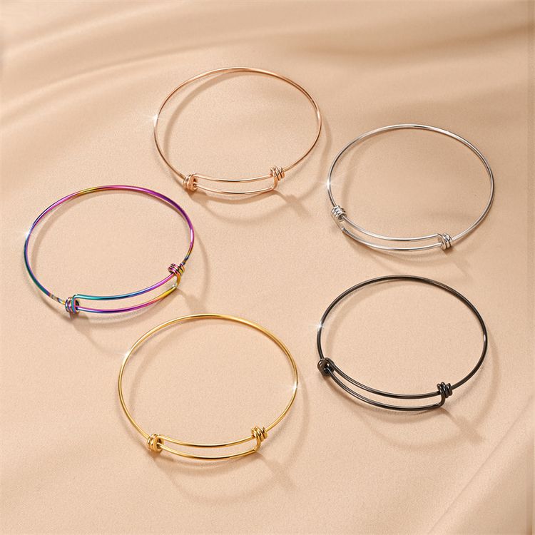Size adjustable Vegetable Titanium Steel Fashion Bracelet Wholesale | EaseWholesale 9