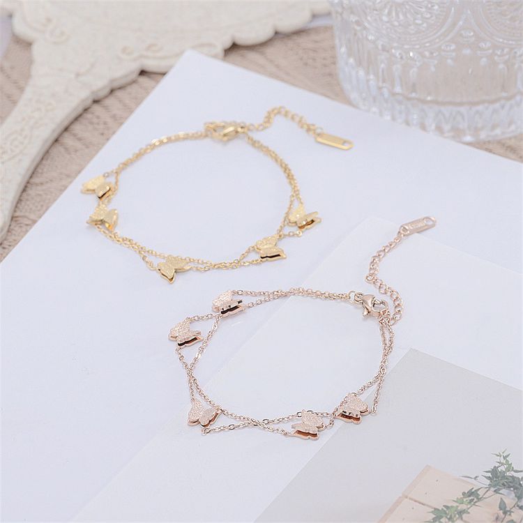 Fashion Wholesale 316L Titanium Steel Butterfly Bracelet | EaseWholesale 5 Fashion Wholesale 316L Titanium Steel Butterfly Bracelet | EaseWholesale 5
