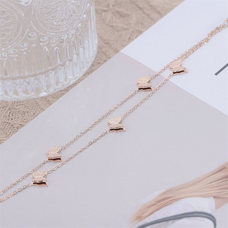 Fashion Wholesale 316L Titanium Steel Butterfly Bracelet | EaseWholesale 6 Fashion Wholesale 316L Titanium Steel Butterfly Bracelet | EaseWholesale 6