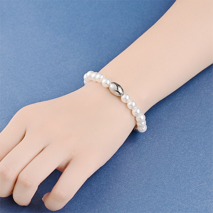 Fashion PEC pearl elastic threading Wholesale beads Bracelet | EaseWholesale